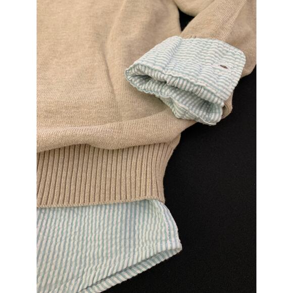 Lot of 2 Boys Shirts H&M Button Front Sz 8 Childrens Place Sweater Sz 7/8 Preppy - Picture 2 of 16